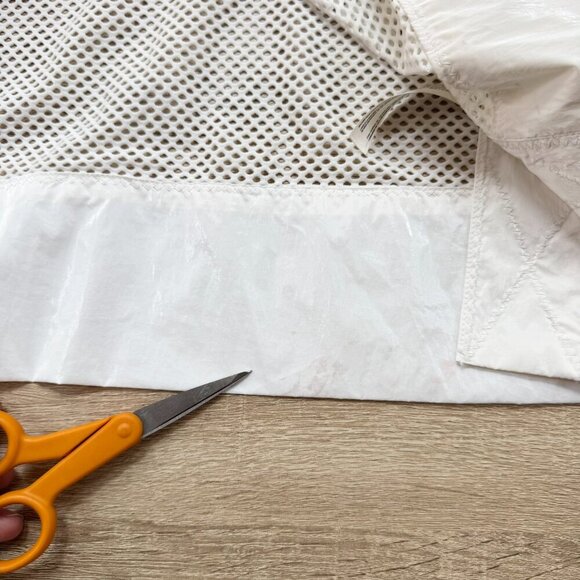 NWT Free People Movement Under The Sea Mesh Convertible Maxi Parka Jacket White - Picture 9 of 17